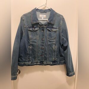 Time and Tru Classic Blue Jean Jacket